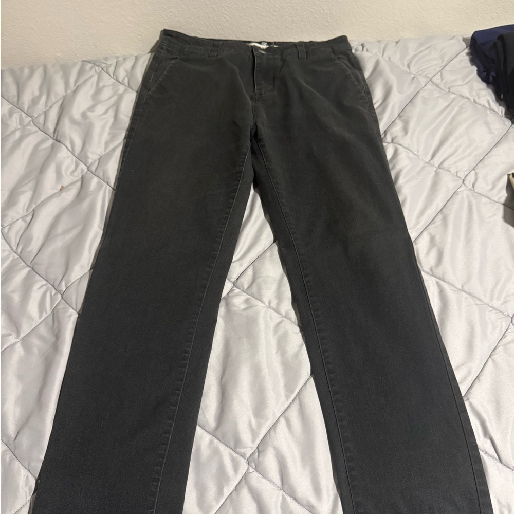 RSQ Men's Charcoal Chinos